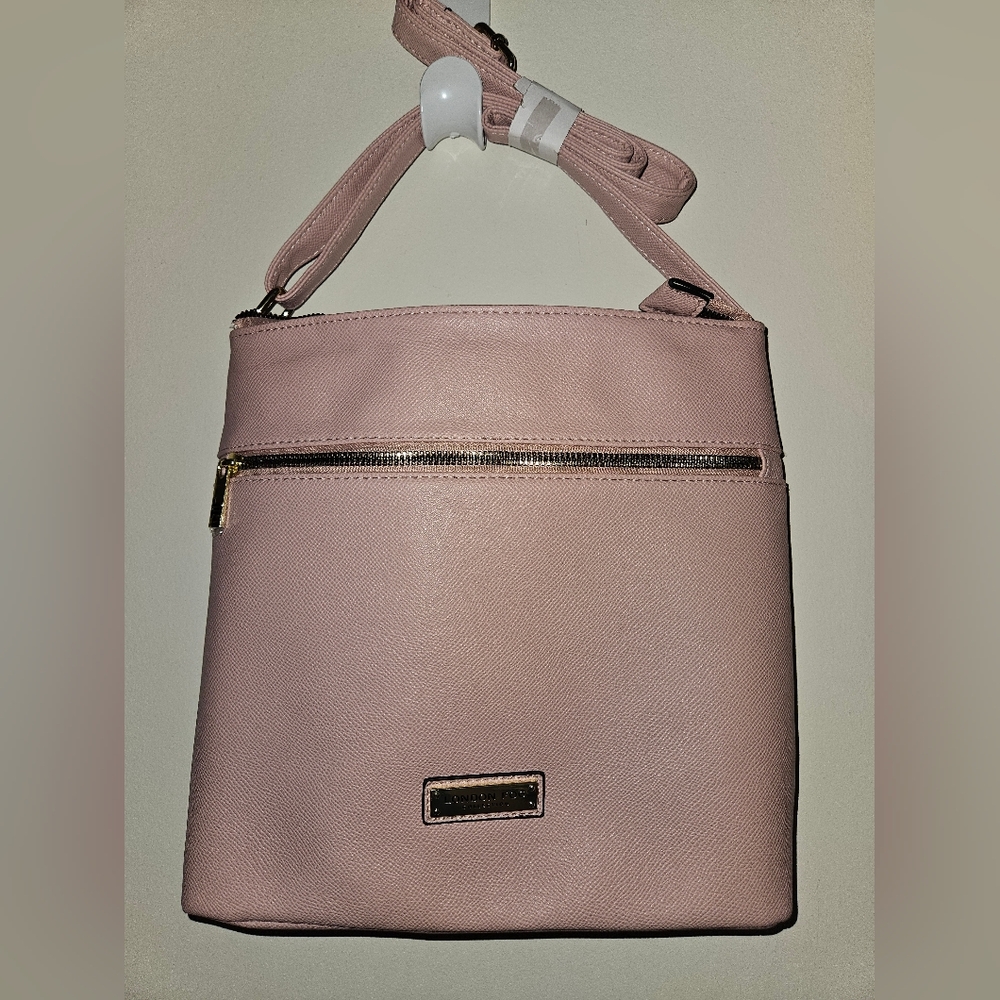 London Fog Blush Crossbody Bag